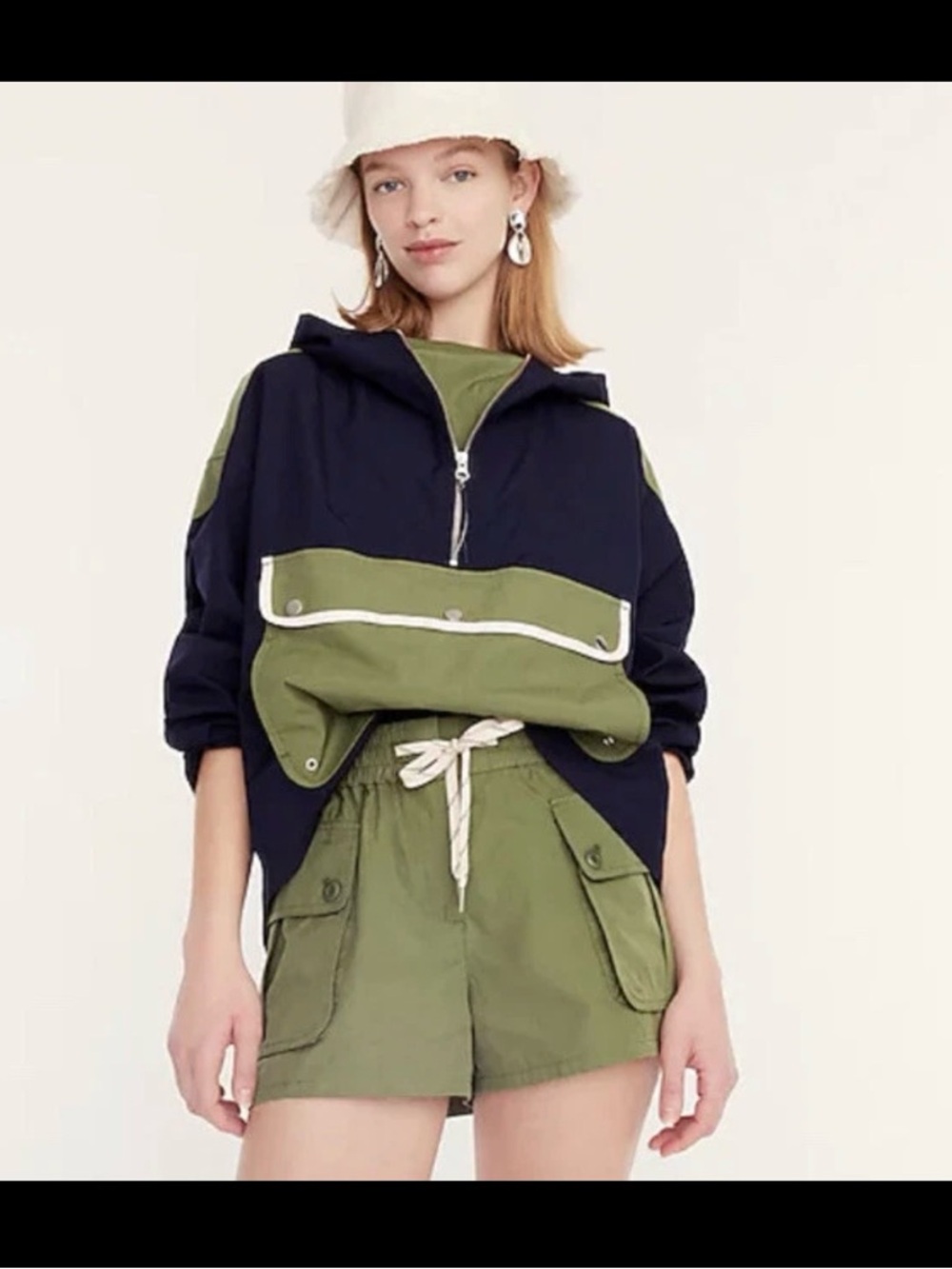 J.Crew Drawstring Pullon Cargo Shorts - Picture 2 of 9